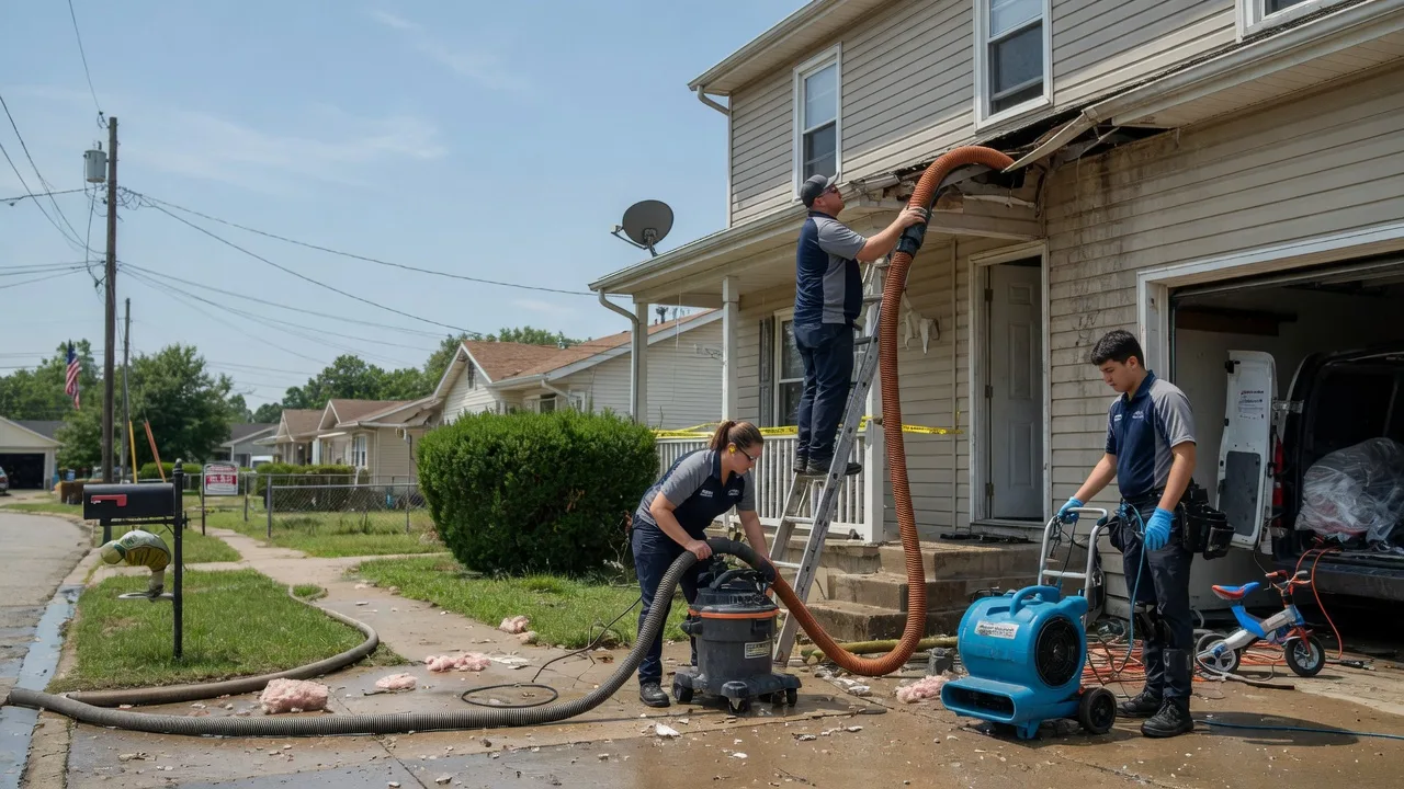 Water Damage Restoration in Thorntown, IN near me